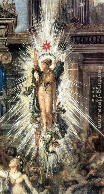 Gustave Moreau The Suitors - detail